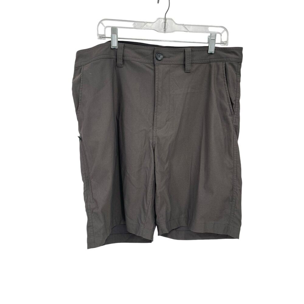 Prana Alameda 9” Short Dark Iron Men’s Size 36 Waist Measures 38